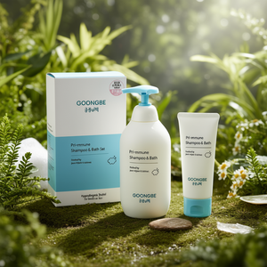Goongbe Pri-mmune Set de Champú y Baño 350mL 100mL Hipoalergénico Para Piel Sensible - Product Image 3