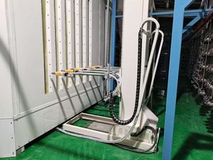 Ligne de peinture en poudre industrielle, équipement de production de peinture par pulvérisation automatique avec four de cuisson, contrôle PLC - Product Image 2