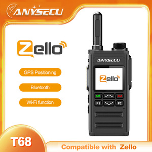 Toàn cầu PTT anysecu 4 gam T68 4 gam Sim Thẻ đài phát thanh làm việc với zello, Real PTT, PoC Sao PTT Wifi đài phát thanh 500km nói chuyện Phạm vi - Product Image 2