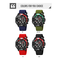 Montres à quartz analogiques de haute qualité, style rétro, noires, avec bracelet en nylon de 22 mm, résistantes à l'eau, pour homme, cadeau, SKMEI 9381