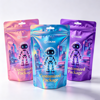 Service d'impression de sacs d'emballage en plastique, pochettes verticales, film laminé, conception personnalisée pour la production d'emballages flexibles