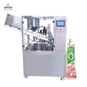 Ointment pipe Lip Balm Tube Skincare Toothpaste Filling Sealing Machine Cosmetic Cream filler sauce soft tube filling equipment