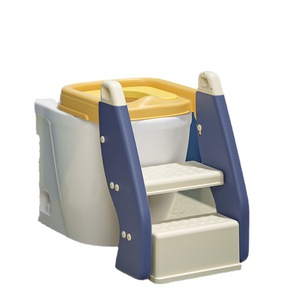 Petite échelle de toilettes pour enfants, pot d'entraînement, siège de toilette avec couvercle, tabouret 2022 - Product Image 1