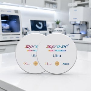 Bloc de <span class=keywords><strong>zircone</strong></span> <span class=keywords><strong>dentaire</strong></span> Aidite Dental Lab, couronne entièrement céramique, matériau en <span class=keywords><strong>zircone</strong></span>, Superfect Zir, blocs de <span class=keywords><strong>zircone</strong></span> <span class=keywords><strong>dentaire</strong></span> 3Dpro - Product Image 2