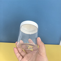 Pots en plastique vides de 6oz 8oz 10oz couvercles de conteneurs de beurre corporel de 250ml couvercles pour crème de gommage des lèvres boîtes de stockage d'artisanat de Slime pour cosmétique