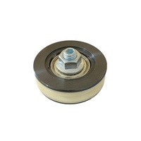 Rouleau de suspension de porte d'ascenseur Bimore FAA456X1 avec axe Ø56mm L16mm