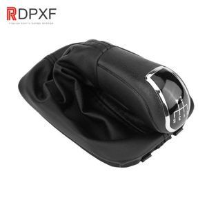 Pomo de Palanca de Cambios de 5 y 6 Velocidades con Funda de Plástico PU para <span class=keywords><strong>Skoda</strong></span> <span class=keywords><strong>Fabia</strong></span> MK1 <span class=keywords><strong>2000</strong></span>-2008 - Product Image 3