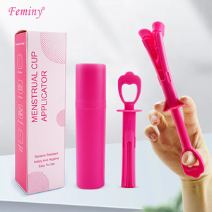 Logo personnalisé vente en gros <span class=keywords><strong>applicateur</strong></span> menstruel femme nouveau design <span class=keywords><strong>applicateur</strong></span> de coupe menstruelle - Product Image 6