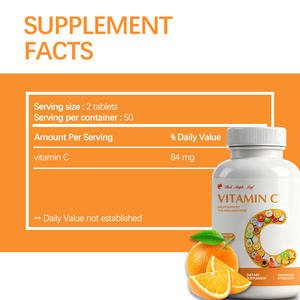 Cápsulas de Vitamina C Natural - Ácido Ascórbico, Sin OMG, Certificado GMP, Suministro a Granel para la Salud Inmunológica y de la Piel - Product Image 6