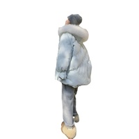 Manteau d'hiver long en duvet pour femme, col montant, blanc, vente en gros d'usine, vêtements d'hiver pour femmes
