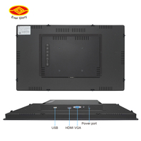 Monitor Industrial Táctil Integrado de 15, 21.5 y 32 Pulgadas, VGA HD-MI, Antipolvo, Pantalla LCD Resistente, Monitor Impermeable