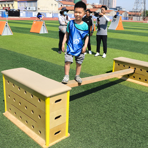 Prix Compétitif, Équipement d'Entraînement Robuste et Confortable en Bois <span class=keywords><strong>pour</strong></span> Gymnastique, Parkour et Équilibre, Idéal <span class=keywords><strong>pour</strong></span> le Sport et l'École - Product Image 2