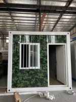 Rumah Kontainer Modular Cepat Pasang, Kabin Kantor Prefabrikasi Baja Ringan, Mudah Dibongkar untuk Kamp Pertambangan