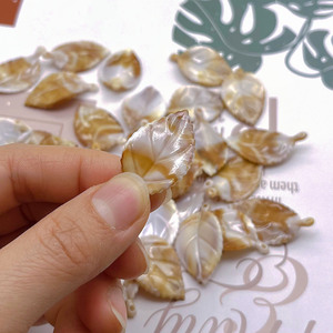 จี้อะคริลิคสองสีลายเปลือกหอยสำหรับทำสายคล้องโทรศัพท์ พวงกุญแจ จี้ห้อยรถยนต์ และเครื่องประดับ - Product Image 2