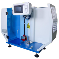 Machine d'essai d'impact Charpy pour plastiques / Machine d'essai d'impact à poutre cantilever 22J / Testeur d'impact Izod numérique
