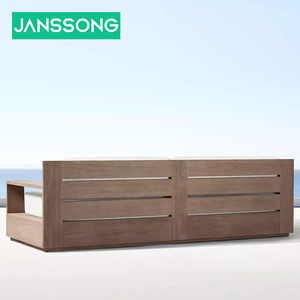 Juego de Sofás de Jardín de Madera de Teca Estilo Europeo Hecho a Medida por Fabricante Chino - Product Image 3