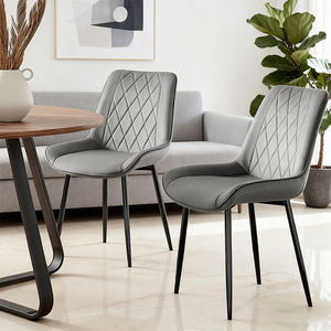 Chaises de salle à manger ergonomiques en cuir PU en gros, meubles de maison, chaises de <span class=keywords><strong>restaurant</strong></span> d'hôtel - Product Image 3