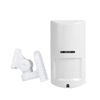 Capteur de mouvement PIR + micro-ondes à double technologie filaire 12 V CC, étanche IP65, 100 °   Détection de couverture de 12 m pour une utilisation en intérieur/extérieur