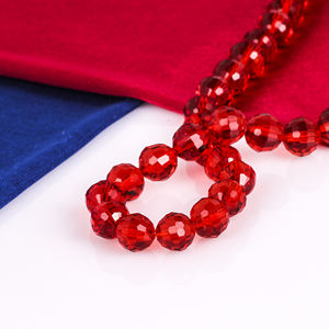 Zhubi 6 8 10 12mm perles rondes en cristal pour la fabrication de bijoux couleurs originales perles rondes en verre de <span class=keywords><strong>terre</strong></span> à facettes pour Bracelet - Product Image 4