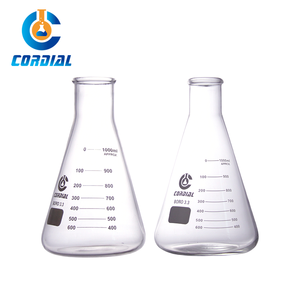CORDIAL <strong>Conical</strong> <strong>Flask</strong> 50ml 100ml 150ml 200ml 250ml 500ml 1000ml 2000ml 5000ml Erlenmeyer <strong>Flask</strong> with Narrow and Wide Mouth - Product Image 6