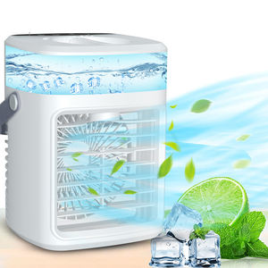 Ventilateur d'humidificateur de refroidisseur d'<span class=keywords><strong>air</strong></span> personnel OEM/ODM 2-en-1 avec lumière de 7 couleurs, minuterie 3 vitesses 2H/4H, protection contre le manque d'eau pour les voitures - Product Image 1