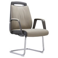 Chaise de bureau exécutive en cuir moderne de haute qualité, réglable en hauteur, dossier haut, fonction pivotante, pour hôpital, maison, bureau