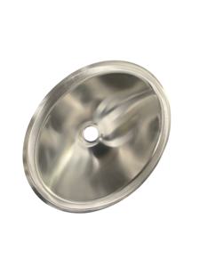 Petit évier de bar ovale en acier inoxydable à montage sous plan pour bateau, <span class=keywords><strong>mini</strong></span>-caravane, camping-car, cuisine, comptoir, lavabo - Product Image 3