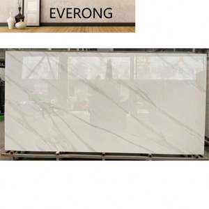 Recién llegado, fábrica de Foshan, encimera de piedra Artificial, losa de roca, hoja aglomerada, 3200x1600, losa de piedra sinterizada de mármol de 12mm - Product Image 4