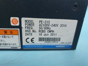 Alimentation électrique HORIBA PE-31S d'occasion - Product Image 5
