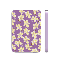 Power Bank Portabel 15W Pengisian Daya Nirkabel Magnetik Ultra-tipis Semi-solid 6.7mm yang Dapat Disesuaikan PD20W