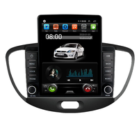 9,7 Zoll Auto-Headunit GPS-Navigation für Hyundai I10 2007-2013 Eingebautes BT Kabelloses CarPlay Kostenlose EU-USA-Kartenaktualisierung WIFI DAB+