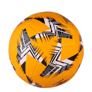 Made in Vietnam Wholesale Custom Logo Orange <b>Matte</b> PVC Soccer Ball Size 5 Machine Stitched Durable Football Ballon de football - Product Image 2