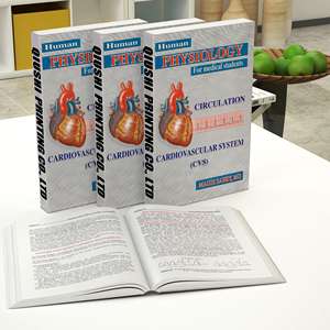 <span class=keywords><strong>Fisiologia</strong></span> umana per studenti di medicina: stampa di libri di testo medici del sistema cardiovascolare rilegatura per cucire rilegatura perfetta - Product Image 6