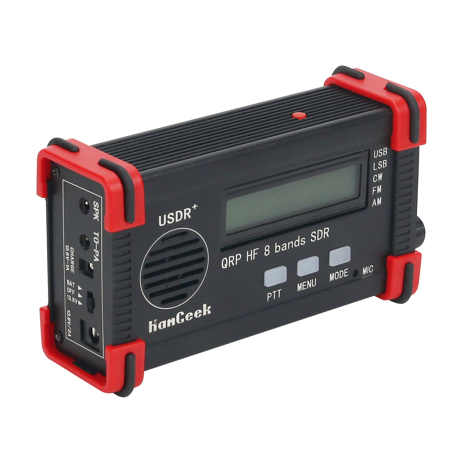 ハムギークusdr 5w qrp hf 8バンドsdrトランシーバーft8 usb lsb