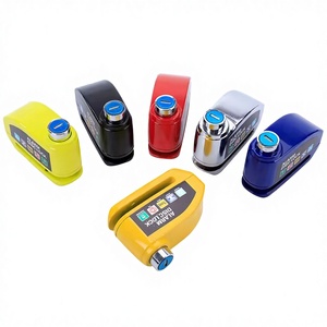 Verrou de frein à disque <span class=keywords><strong>antivol</strong></span> à 6 couleurs en alliage d'aluminium pour vélo, moto, scooter, avec alarme et 2 clés - Product Image 2