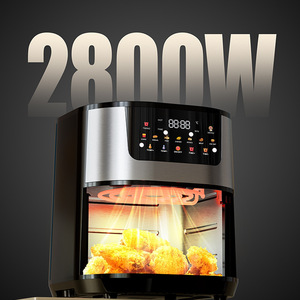 15L Công suất thương mại điện Nồi chiên không khí đa chức năng màn hình cảm ứng với cửa sổ lớn và hiển thị hình ảnh cho hộ gia đình sử dụng - Product Image 5
