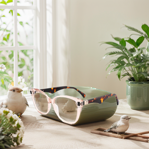 Gran oferta Vintage cuadrado nicho estilo marco óptico Europeo Americano estrella Retro acetato <span class=keywords><strong>gafas</strong></span> lisas para mujeres de alta calidad 8801 - Product Image 3