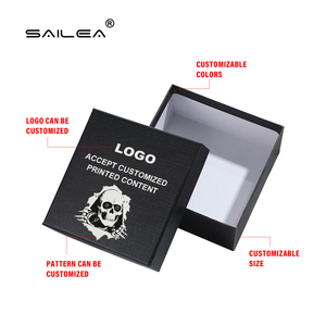 Hot <strong>Sale</strong> Customized Recyclable Rigid Jewelry <strong>Box</strong> Cardboard Packaging with Sponge Lining <strong>for</strong> Smart Electronics and Gift - Product Image 1