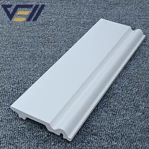 Ps 베이스 보드 몰딩 맞춤형 바닥재 플라스틱 폼 흰색 플라스틱 벽베이스 트림