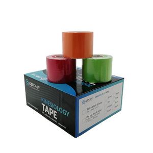 Cinta muscular reflectante de 5cm x 5m, cinta de kinesiología autocortada de Color personalizado, protección de articulaciones, cinta K elástica de rayón, suministro de fábrica - Product Image 5