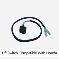 Panel de Control Frontal con Interruptor de Encendido y Interruptor de Inclinación/Trimado Eléctrico para Motores Fuera de Borda Yamaha, Mercury, Suzuki