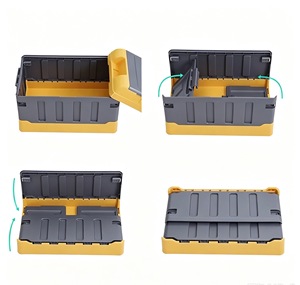 Caixa de Armazenamento para Carro; Caixa de Armazenamento Dobrável para Camping; Organizador de Interior para Carro; Acessórios para Carro - Product Image 1