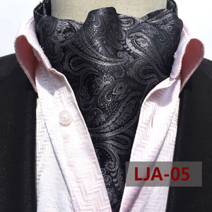 Sciarpa da <span class=keywords><strong>uomo</strong></span> all'ingrosso in fabbrica nuova sciarpa da <span class=keywords><strong>uomo</strong></span> con fiori di anacardi in poliestere Jacquard - Product Image 3