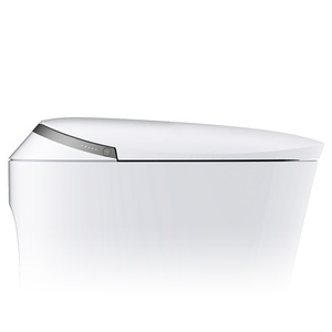 New Auto Sensor Flush One Piece Intelligent Wc <strong>Bidet</strong> Commode <strong>Toilet</strong> Bowl Automatic Operation Smart <strong>Toilet</strong> With Remote Control - Product Image 5