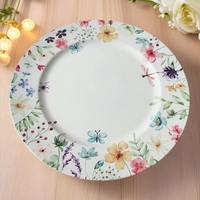 Großhandel Europäischer Stil Minimalistisches Design Hochwertiger 9-Zoll-Dessertteller Langlebiger Umweltfreundlicher Bunter Melamin-Teller