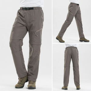 Pantalones tecnológicos ligeros para senderismo al aire libre, pantalones de <span class=keywords><strong>trekking</strong></span>, impermeables, convertibles, desmontables, pantalones cargo, pantalones cortos para hombres - Product Image 6