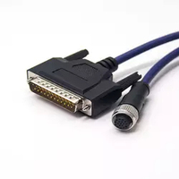 IP67A-coded câbles M12 mâle femelle 3 4 5 6 8 12 17 broches M12 Canbus sans blindage PVC connecteur de câble pour surmoulage 1M