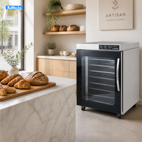 Armoire de Fermentation Commerciale pour Pâte à Pâtisserie, 8 Niveaux, Contrôle Automatique de l'Humidité et de la Température, Équipement de Boulangerie à 2 Étapes