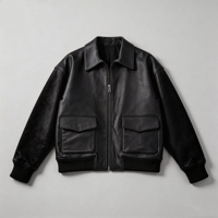 Veste en cuir pour femme, coupe-vent, avec revers côtelés, grandes poches, en cuir lavé de Nouvelle-Zélande, fermeture éclair YKK, style urbain quotidien, nouvelle collection automne