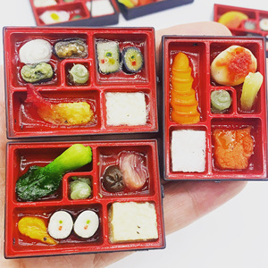 Casa delle bambole giapponese Fast <span class=keywords><strong>Food</strong></span> Lunch Sake Set <span class=keywords><strong>Mini</strong></span> <span class=keywords><strong>Food</strong></span> and Play accessori Bjd surround Scene - Product Image 5